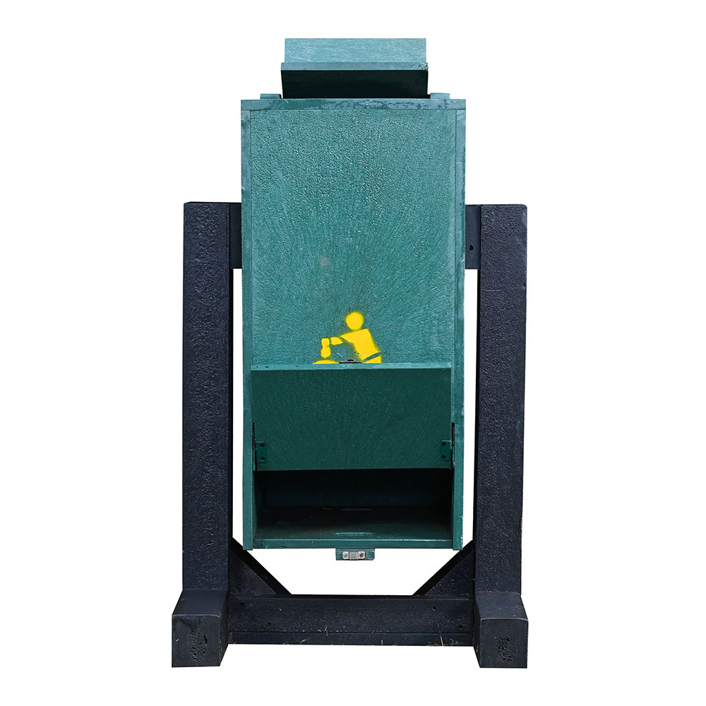 Dustbin With Plastic Base - 1.75ft x 3.5ft