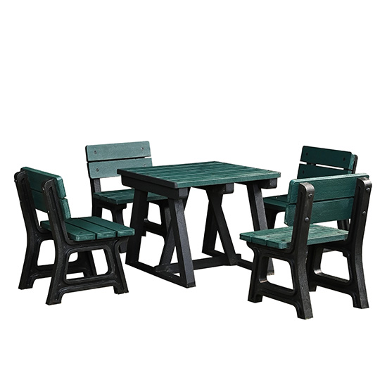 Garden table 3ft x 3ft with 4 chairs